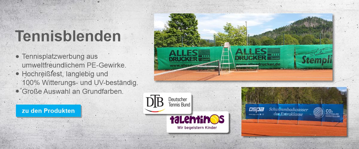 Tennisblenden 2026