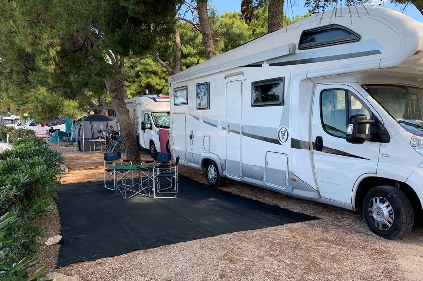 Camping Unterlage