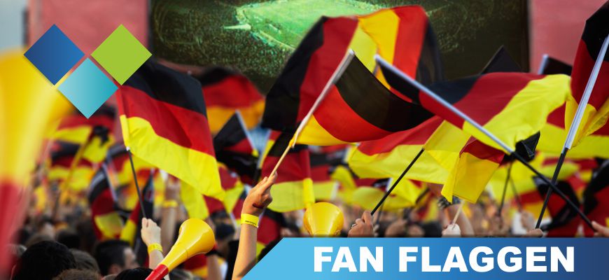 Fan Flaggen WM2018 Fan Flaggen aller Teilnehmerländer der Fussball WM2018