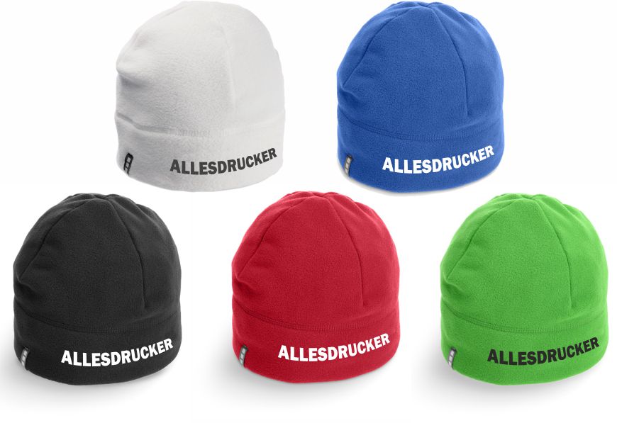 Fleecemützen Grundfarben