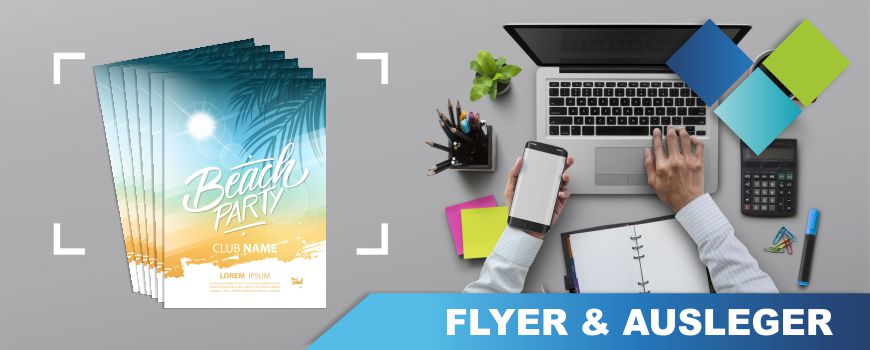 Flyer Flyer und Ausleger vom Allesdrucker