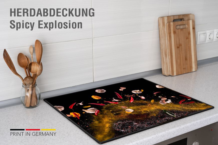 Herdabdeckplatte Spicy Explosion
