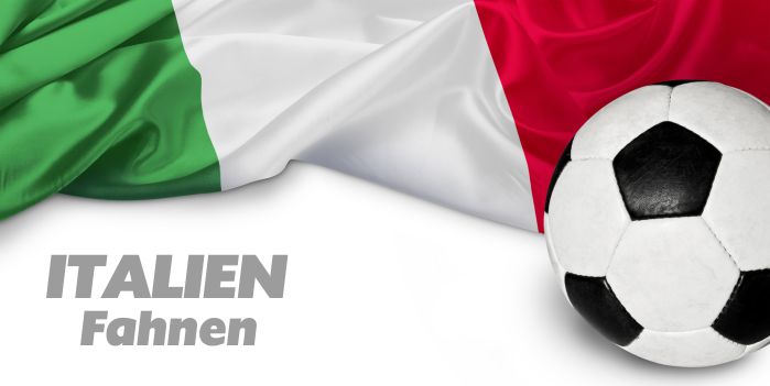 Italien Fahne für Fussballfans 