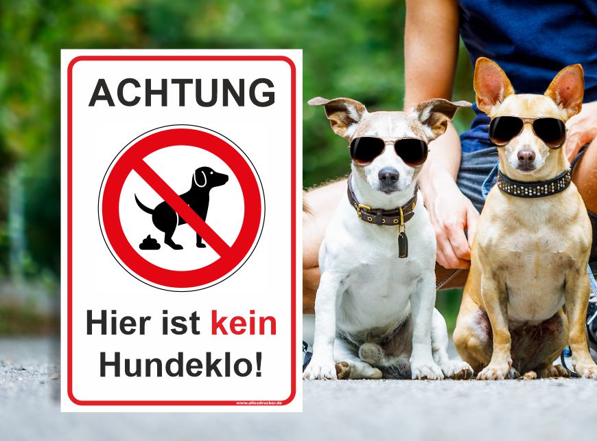 Hinweisschild 