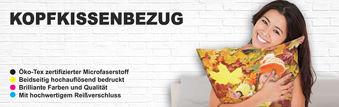Foto Kopfkissenbezug