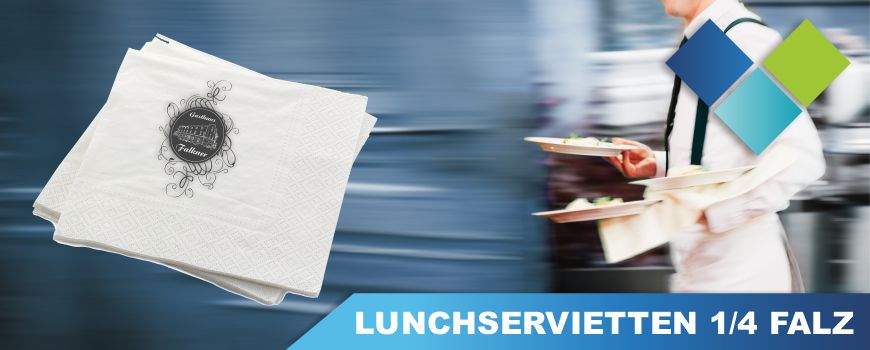 Bedruckte Servietten vom Allesdrucker