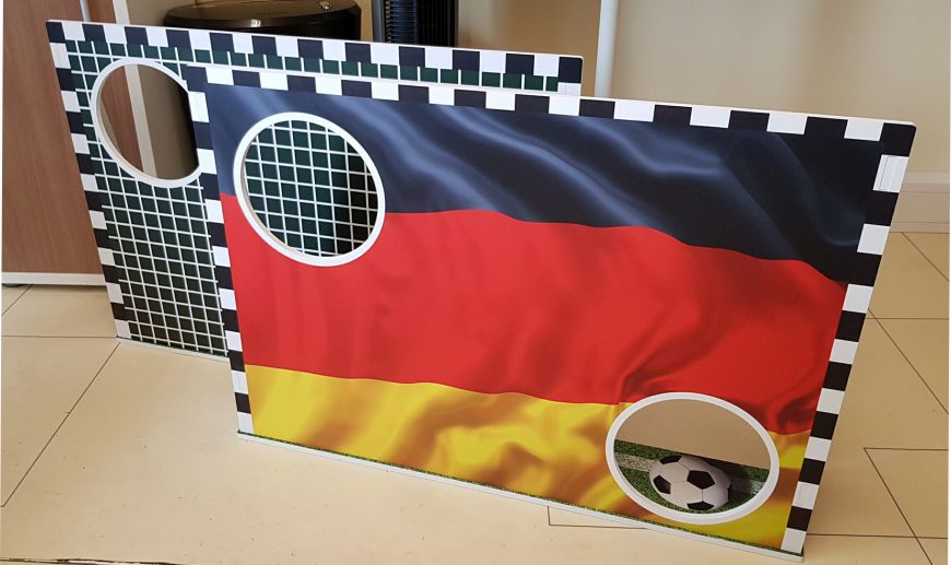 Mini Torwände Deutschland und Sportstudio vom Allesdrucker