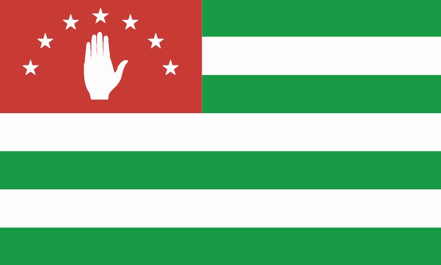 Nationalfahne Abchasien