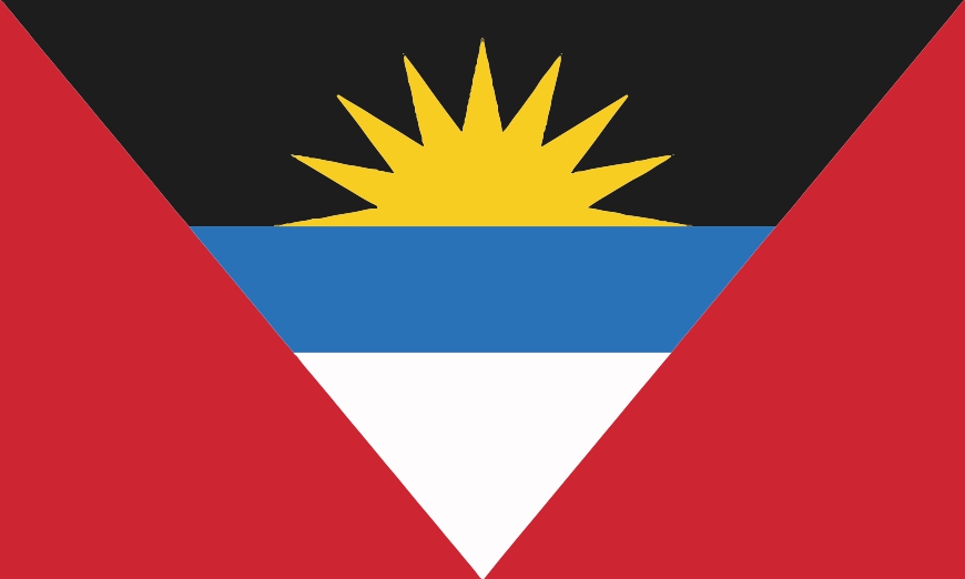 Nationalfahne Antigua und Barbuda