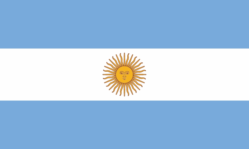 Nationalfahne Argentinien