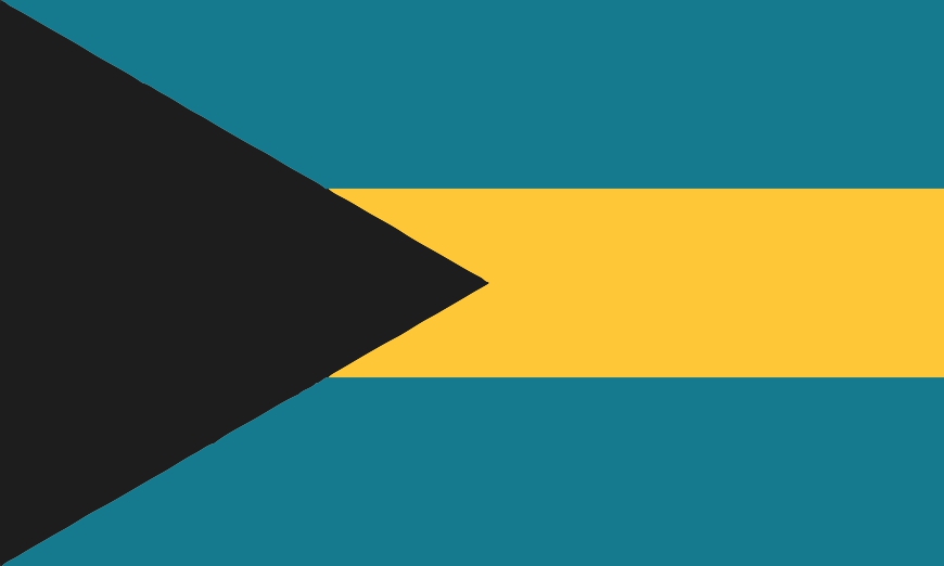 Nationalfahne Bahamas