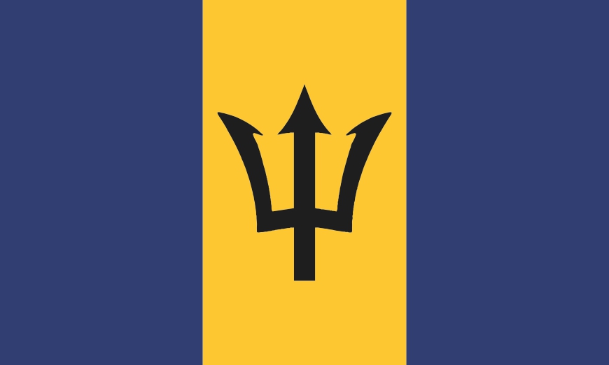 Nationalfahne Barbados