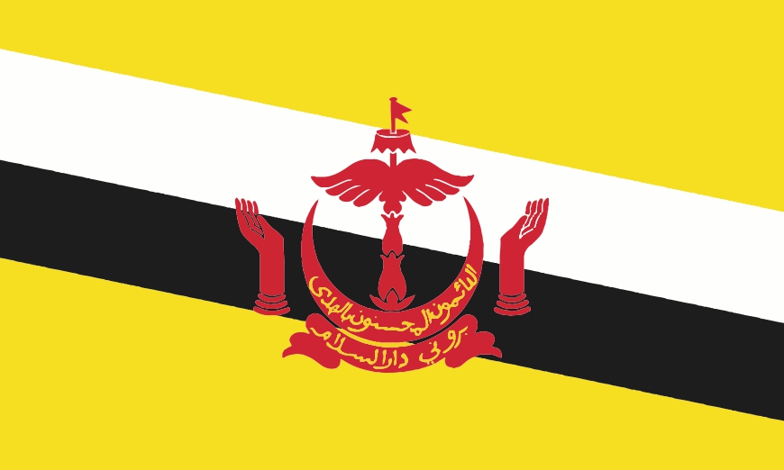 Nationalfahne Brunei