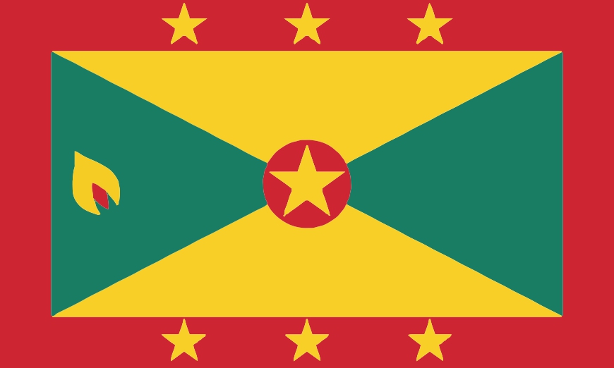 Nationalflagge Grenada