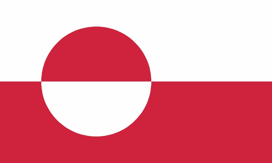 Nationalflagge Grönland