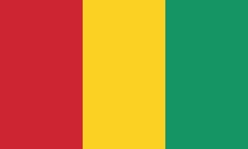 Nationalflagge Guinea