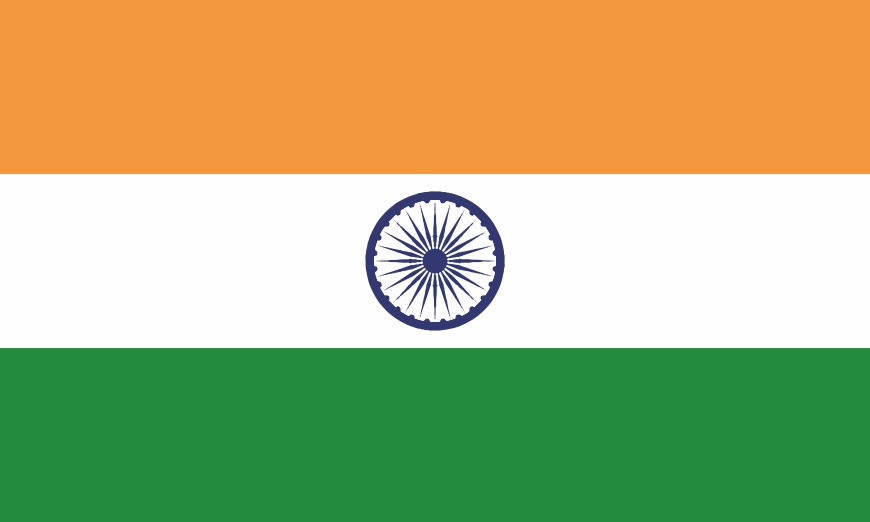Nationalflagge Indien
