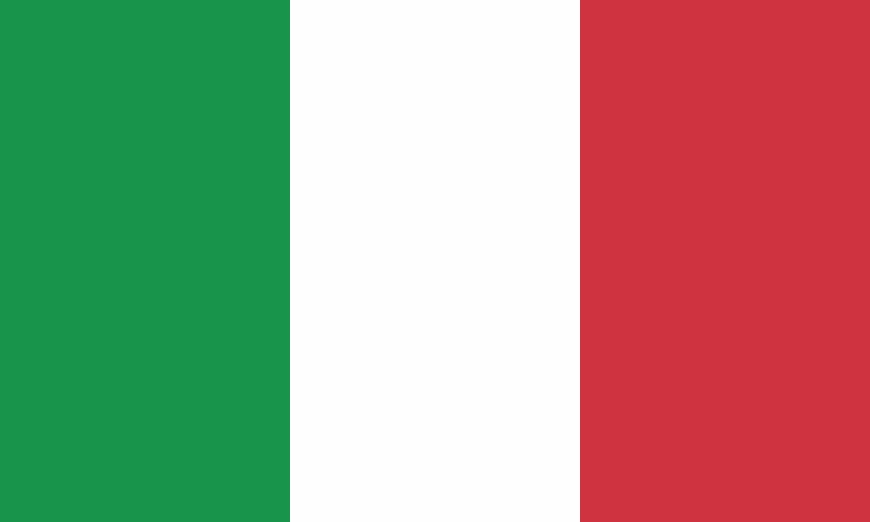 Nationalflagge Italien