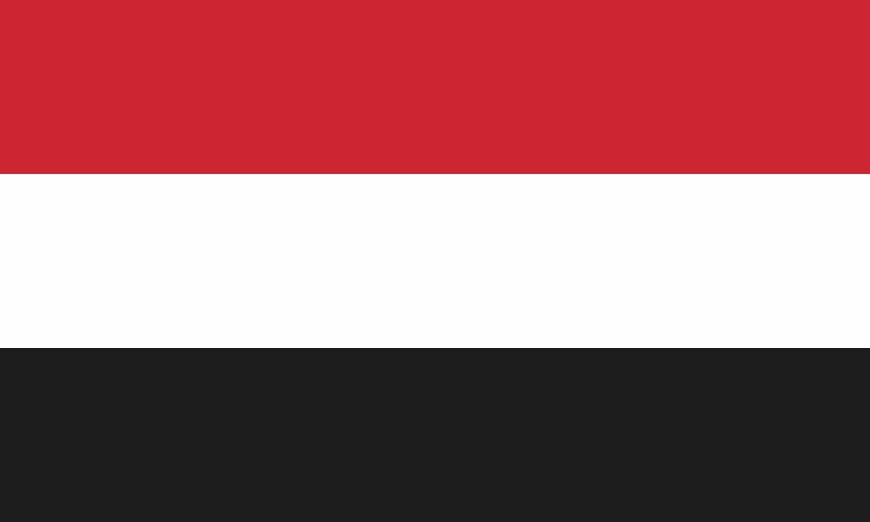 Nationalflagge Jemen
