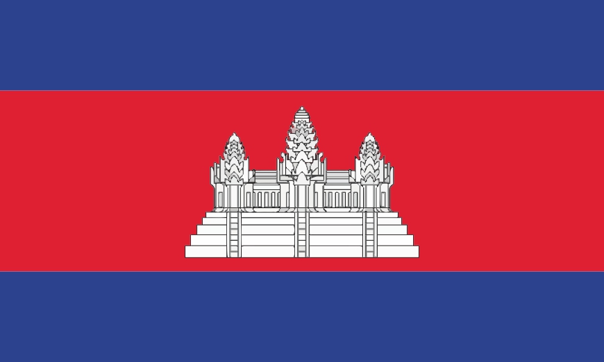 Nationalflagge Kambodscha