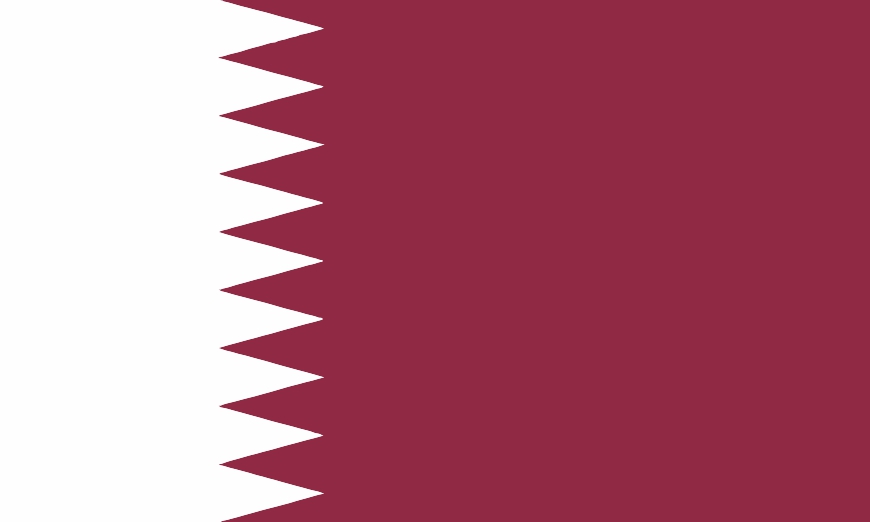Nationalflagge Katar