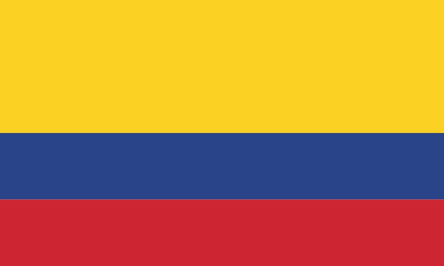 Nationalflagge Kolumbien