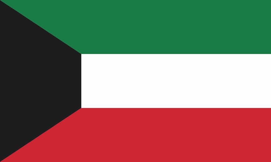 Nationalflagge Kuweit