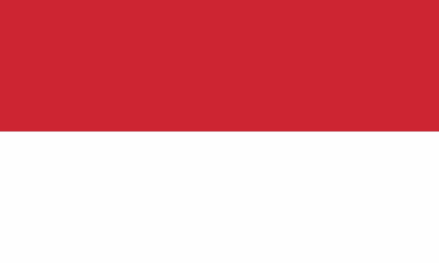 Nationalflagge Monaco