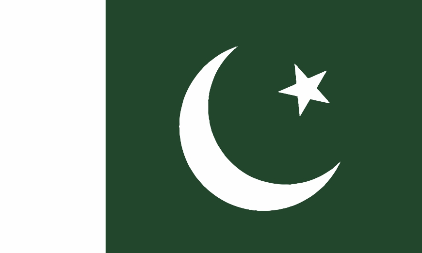 Nationalflagge Pakistan
