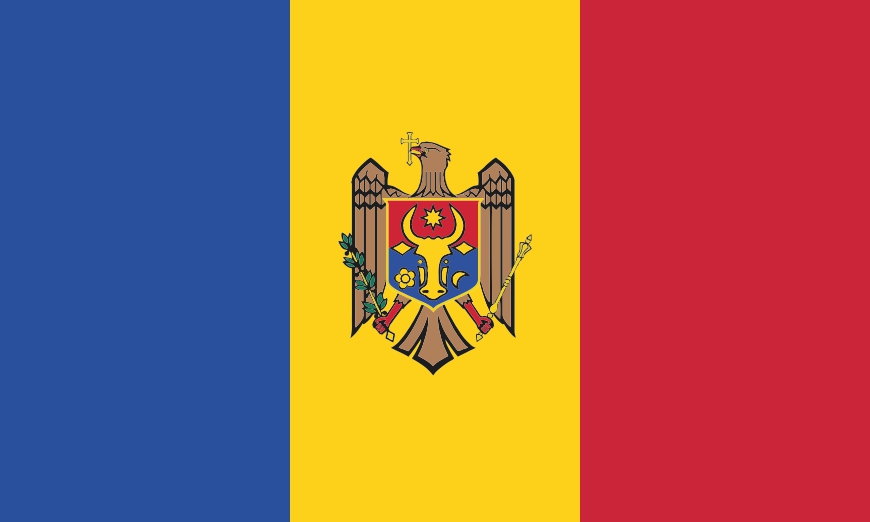 Nationalflagge/Fahne Republik Moldau