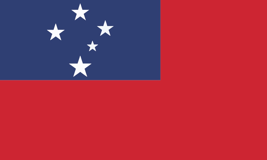 Nationalflagge/Fahne Samoa