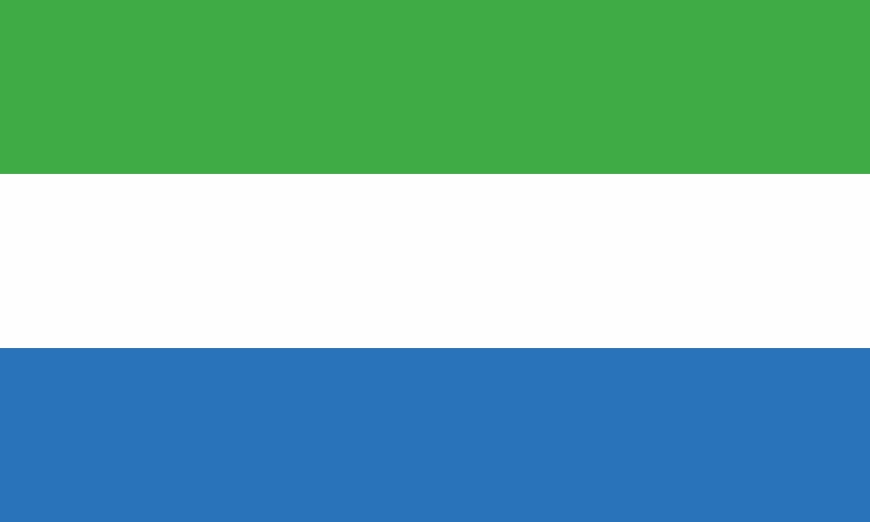 Nationalflagge/Fahne Sierra Leone