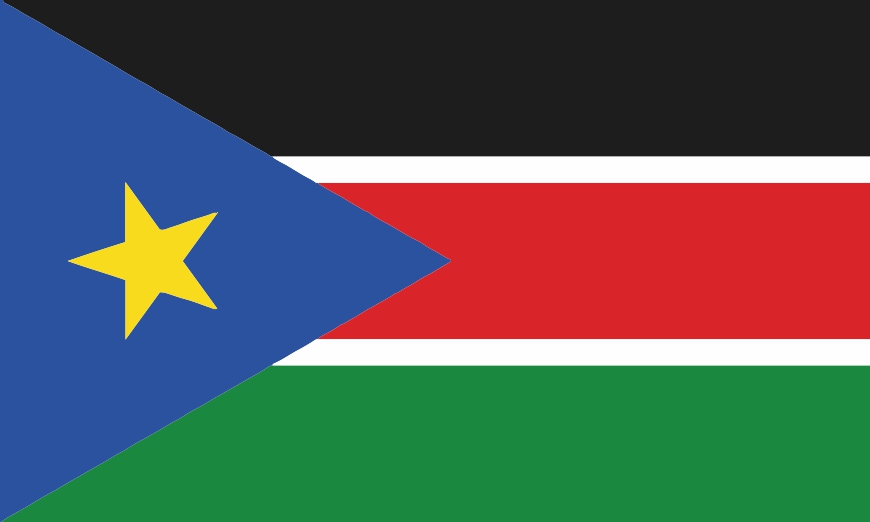 Nationalflagge/Fahne Südsudan
