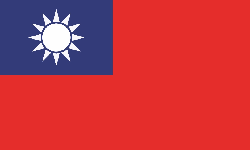 Nationalflagge/Fahne Taiwan
