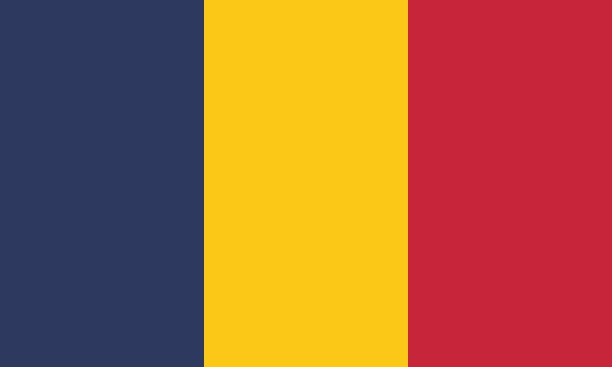 Nationalflagge/Fahne Tschad
