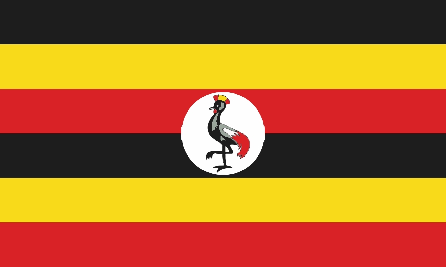 Nationalflagge/Fahne Uganda