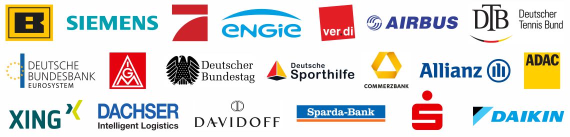 Auszug von Kunden der Allesdrucker GmbH