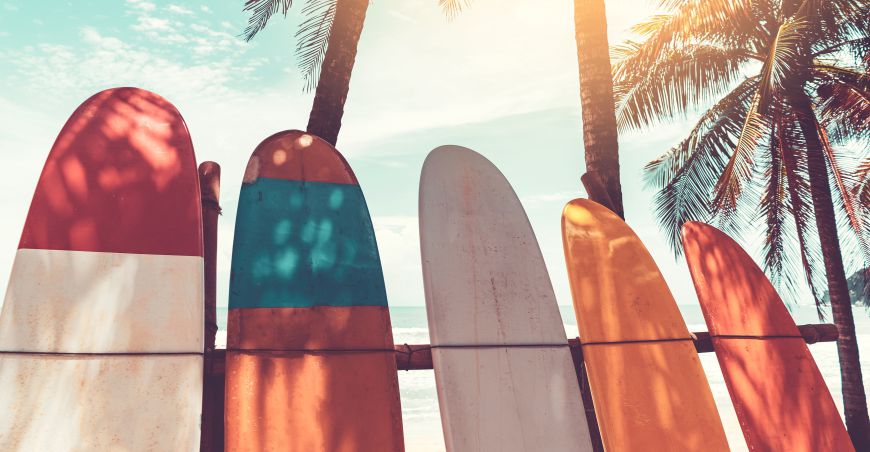 Surfer Motiv