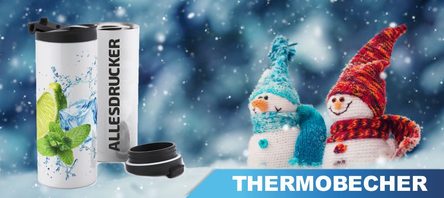 Gravierte oder bedruckte Thermobecher vom Allesdrucker