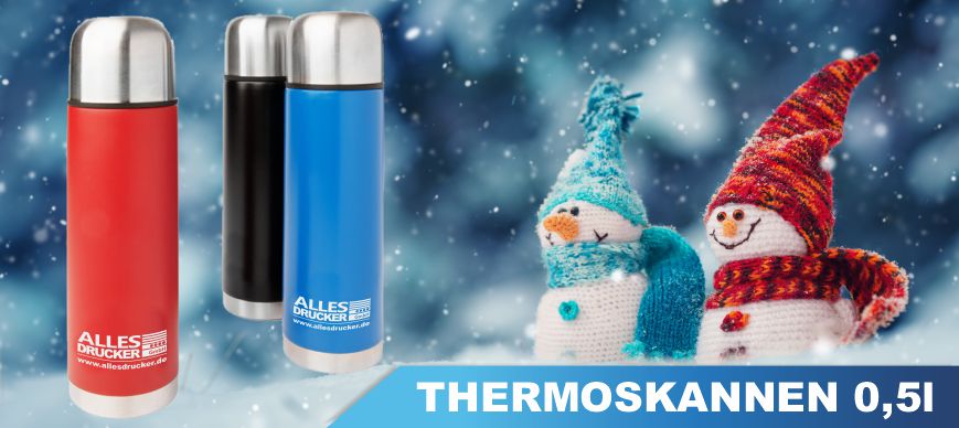 Gravierte Thermoskannen vom Allesdrucker