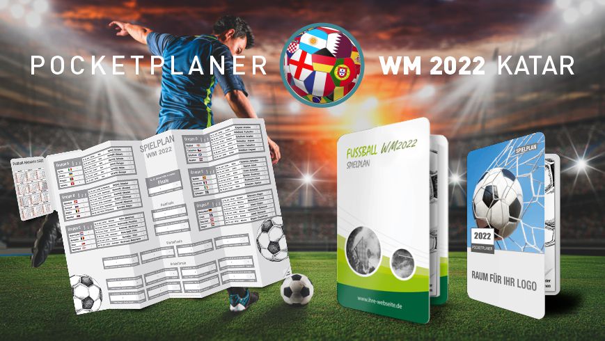 Spielplan Fussball EM 2021 Pocketplaner zur Fussball WM 2022 im Hosentaschen Format