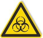 Warnschild - Biogefährdung