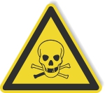 Warnschild - Giftige Stoffe