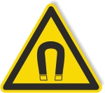 Warnschild - Magnetfeld