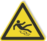 Warnschild - Rutschgefahr