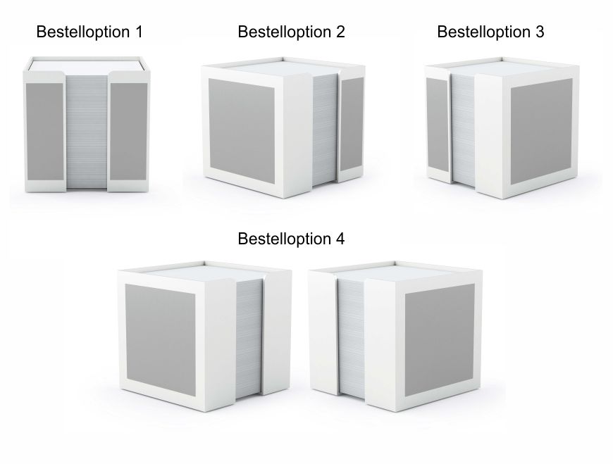 Zettelboxen Druckbereiche Druckbereiche auf den Zettelboxen