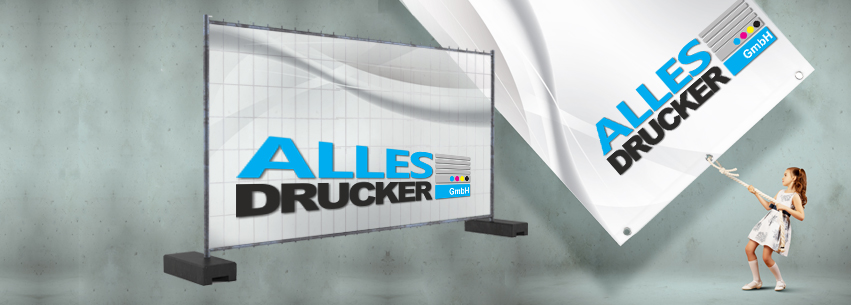 Werbeplanen günstig vom Allesdrucker